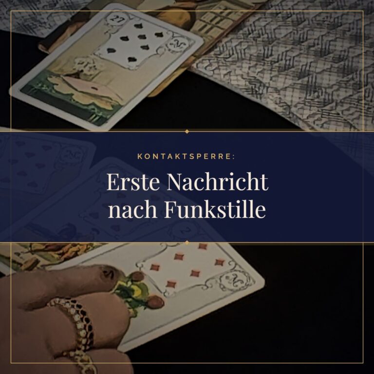 Die erste Nachricht nach der Kontaktsperre: 3 Fragen, bevor du schreibst