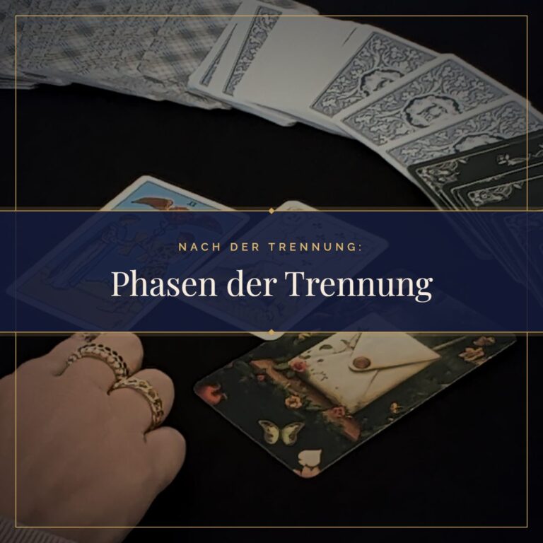 Phasen der Trennung: die fünf Abschnitte ohne Zeitplan