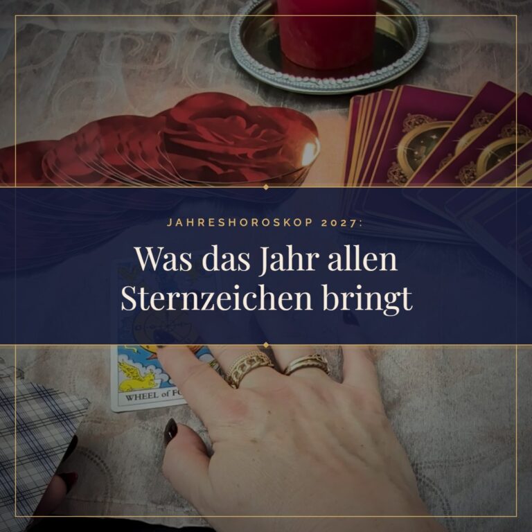 Jahreshoroskop 2027: Was das Jahr für alle Sternzeichen bringt