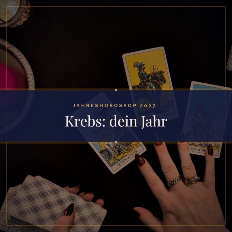 Jahreshoroskop 2027 Krebs: Liebe, Beruf und deine besten Monate