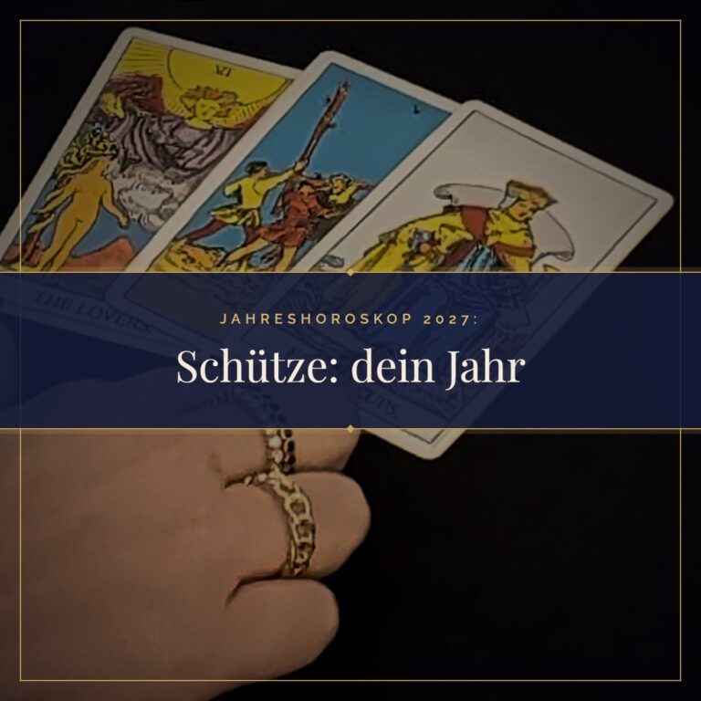 Jahreshoroskop 2027 Schütze: Liebe, Beruf und deine besten Monate