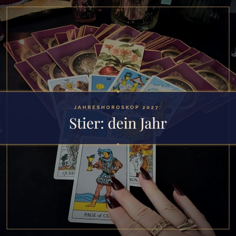 Jahreshoroskop 2027 Stier: Geld, Beruf und deine besten Monate