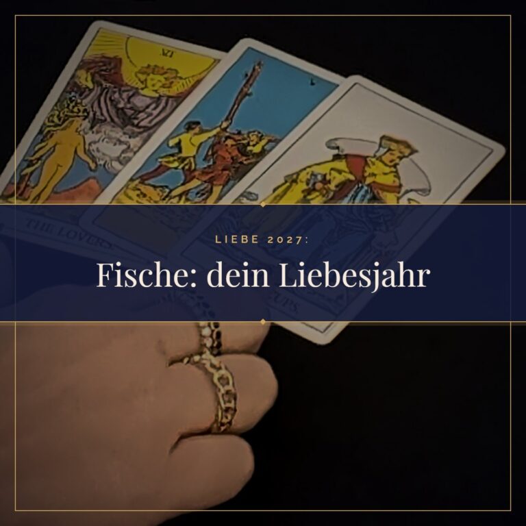 Fische Liebe 2027: Was dir das Jahr in der Liebe bringt