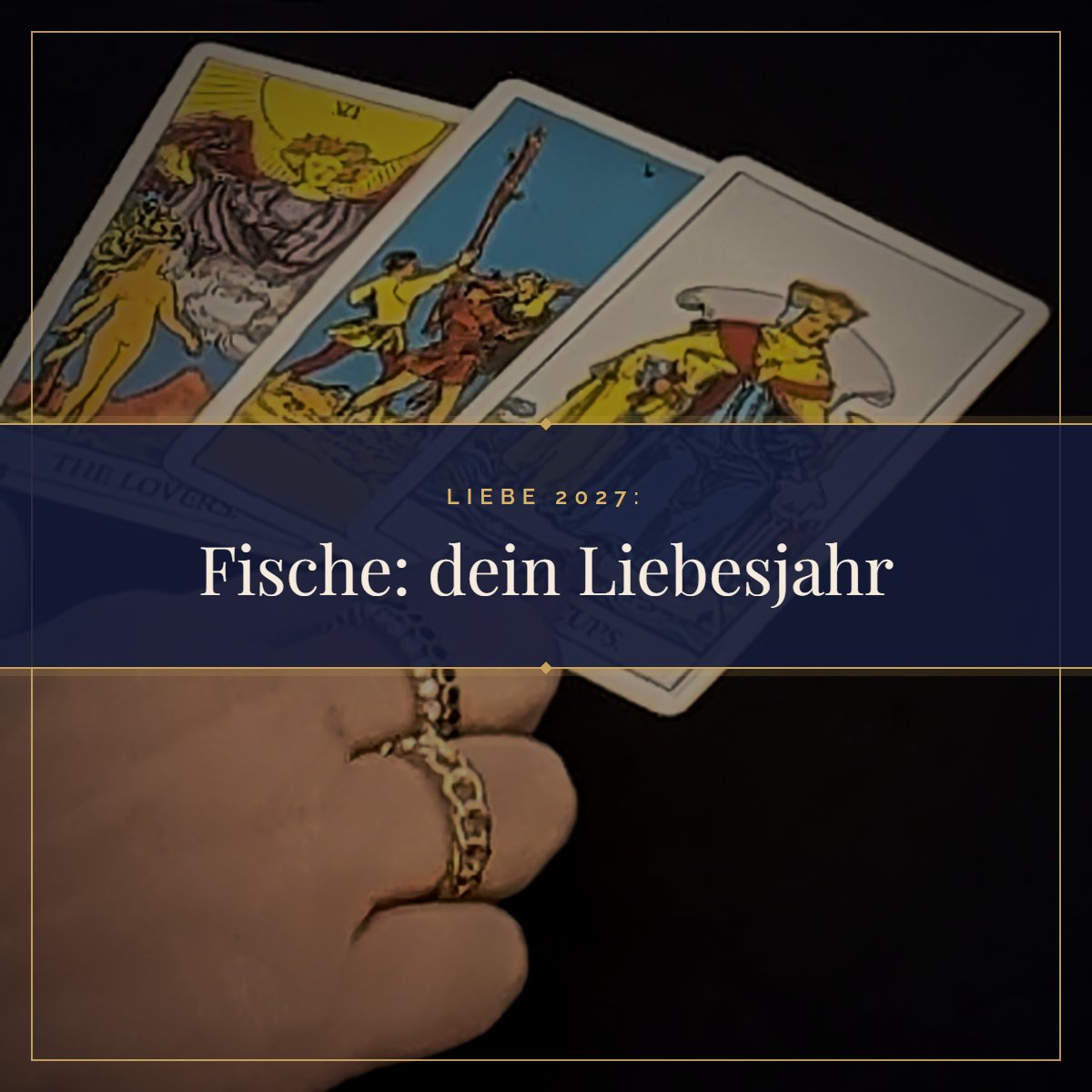 Fische Liebe 2027: Was dir das Jahr in der Liebe bringt: Tarotkarten im Kerzenlicht