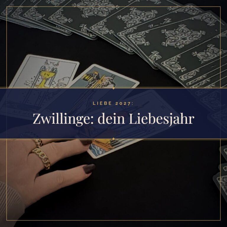 Zwillinge Liebe 2027: Was dir das Jahr in der Liebe bringt: Tarotkarten im Kerzenlicht